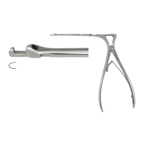 Biopsy Punch McKenty 14.5cm Reversible 1.5x4mm Angled Stainless Steel Rsbl Ea